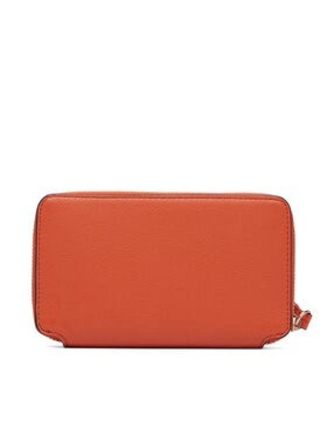 Tommy Hilfiger Portfel Th Logotape Compact Zip Around AW0AW18699 Pomarańczowy