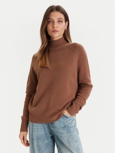 ViCOLO Sweter 77050F Brązowy Regular Fit
