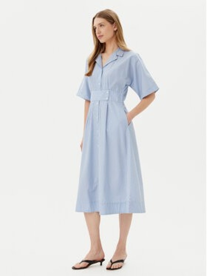 YAS Sukienka koszulowa Astor 26037276 Niebieski Regular Fit