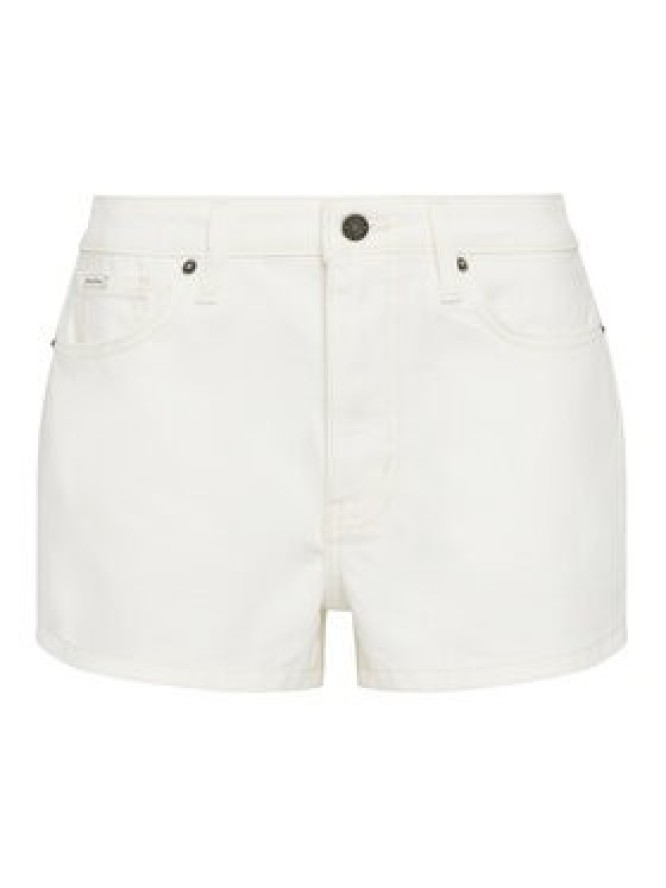 Guess Jeans Szorty jeansowe W5GD0Y D5M62 Biały Regular Fit