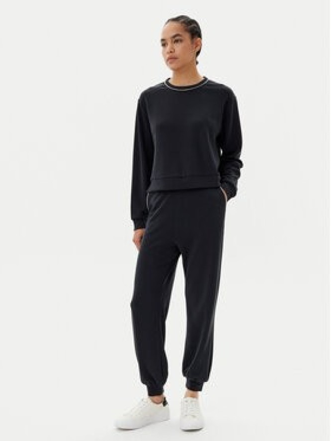 EA7 Emporio Armani Bluza 7W000142 AF12643 UC001 Czarny Loose Fit