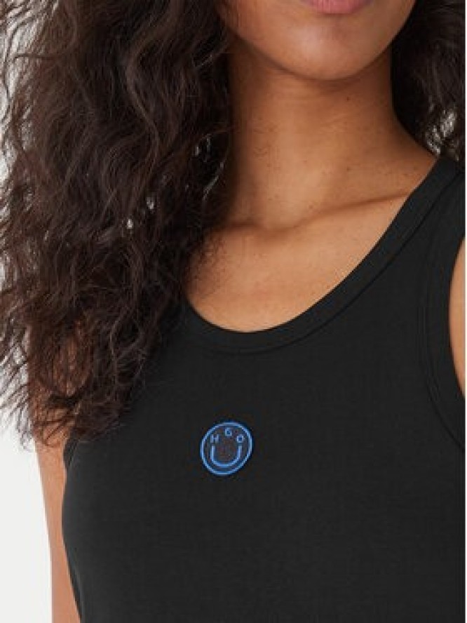 HUGO Sukienka codzienna Necerie_B 50563773 Czarny Extra Slim Fit