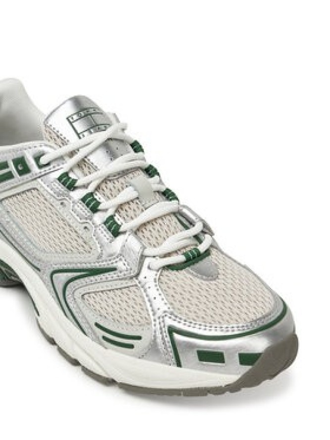 Tommy Jeans Sneakersy Archive'97 Metallic EN0EN02796 Zielony