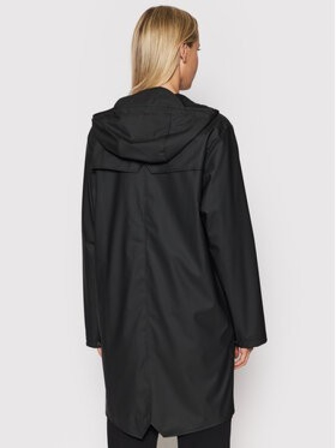 Rains Kurtka przeciwdeszczowa Unisex 12020 Czarny Regular Fit