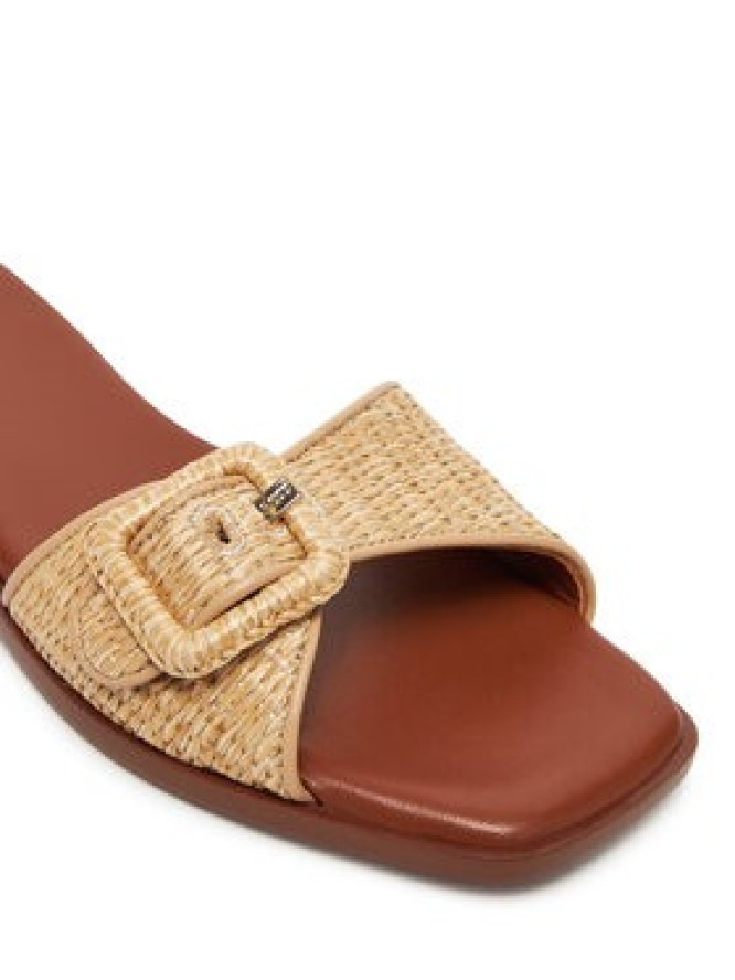 BOSS Klapki Charlize Slid10 50542223 Beżowy