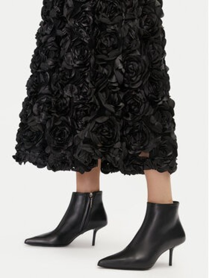 Max Mara Botki Mmbootie 24247960116 Czarny