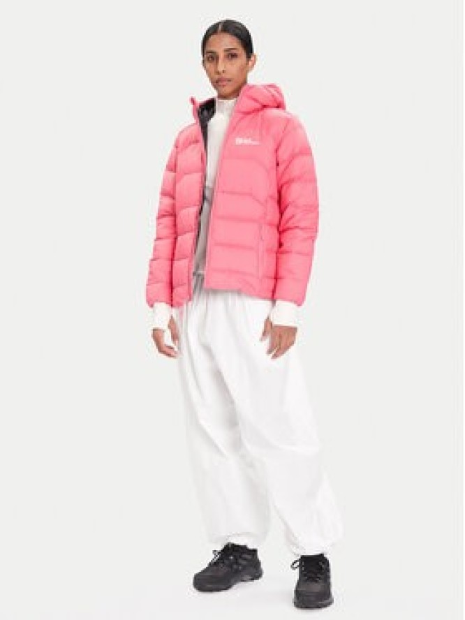 Jack Wolfskin Kurtka puchowa Ather Down A60330 Różowy Regular Fit