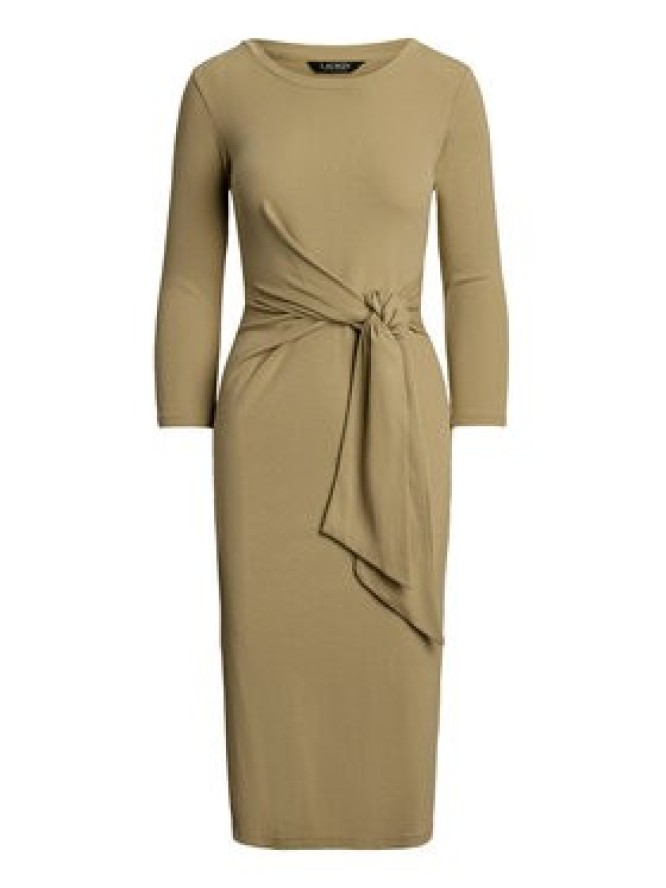 LAUREN RALPH LAUREN Sukienka codzienna 200973598001 Beżowy Slim Fit