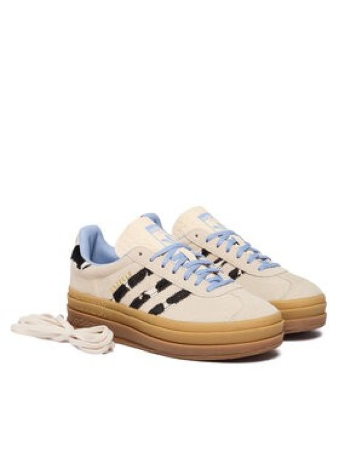 adidas Sneakersy Gazelle Bold KI7227 Beżowy