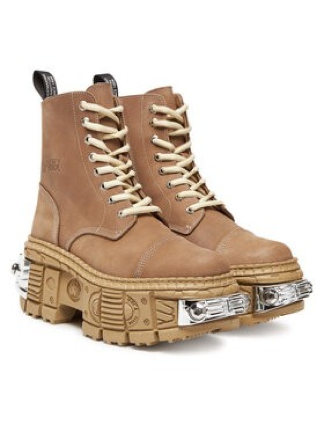 NEW ROCK Trzewiki M-WALL083C-C18 Brązowy