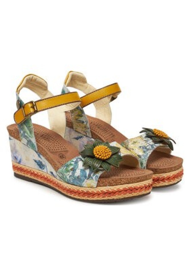 Laura Vita Espadryle Facyo 06 Kolorowy