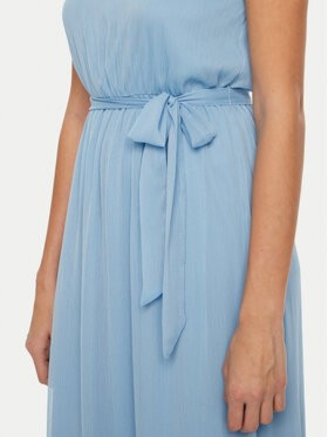 Vila Sukienka koktajlowa Falia 14100342 Błękitny Regular Fit