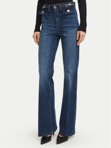 Fracomina Jeansy FR26WVA011D47602 Granatowy Bootcut Fit