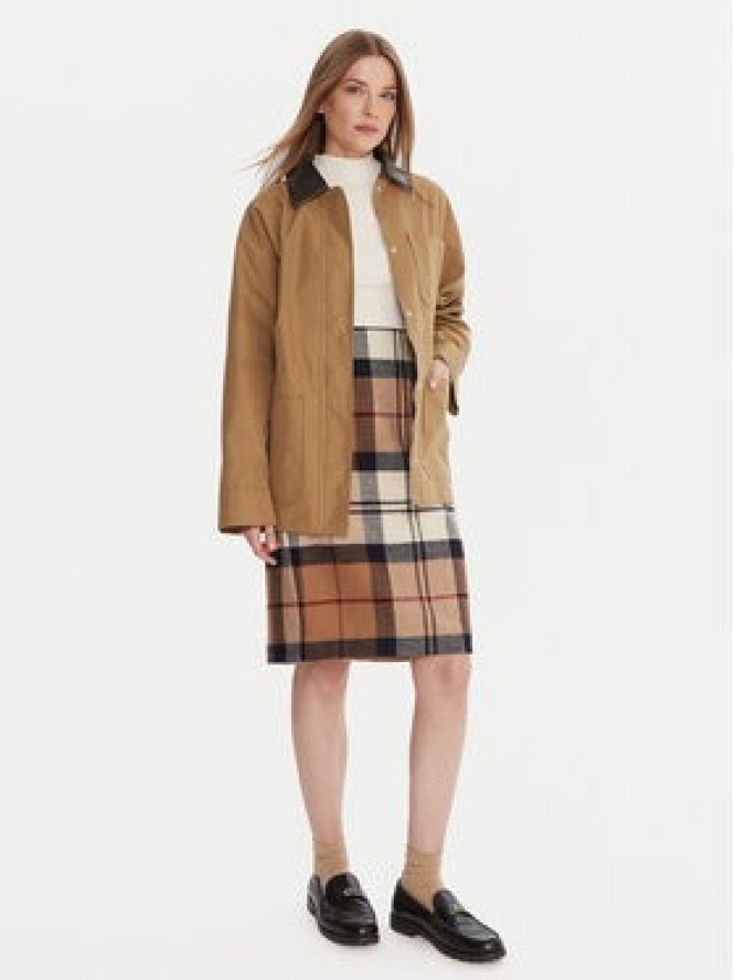 Barbour Spódnica mini Rosa LSK0064BR37 Beżowy Regular Fit