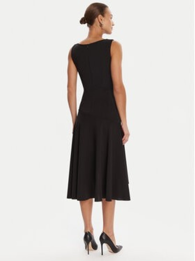 Rinascimento Sukienka koktajlowa CFC0125337003 Czarny Regular Fit