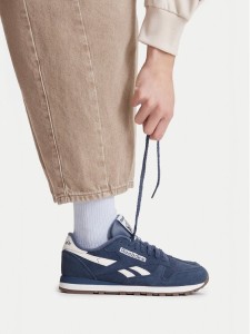 Reebok Sneakersy EO-CLASSIC LEATHER 100271705 Granatowy