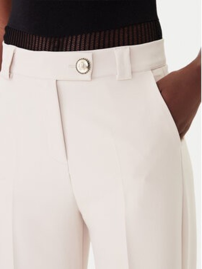 Maryley Spodnie materiałowe 25IB563/43LA Beżowy Regular Fit