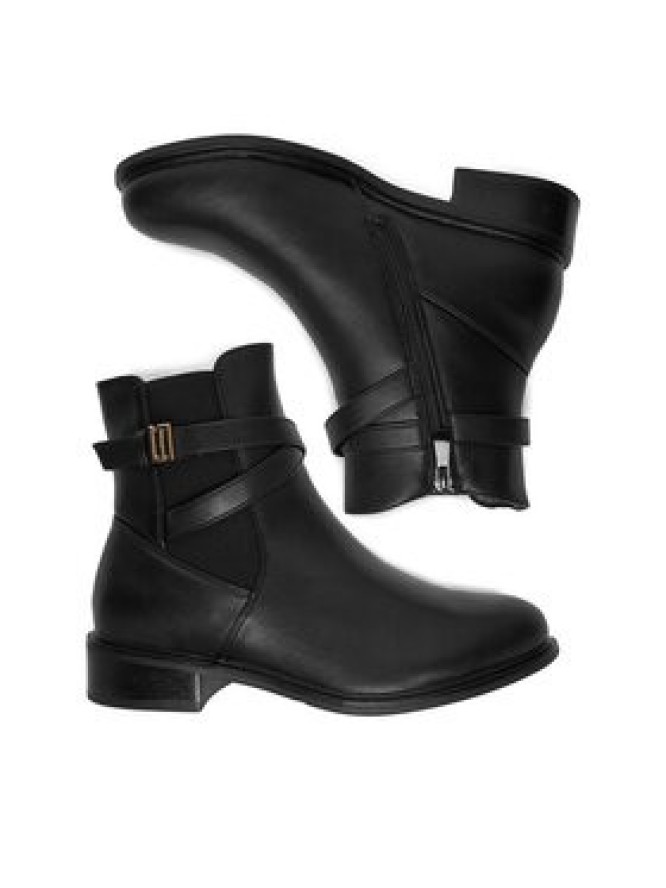 DeeZee Botki HX20207-182 Czarny