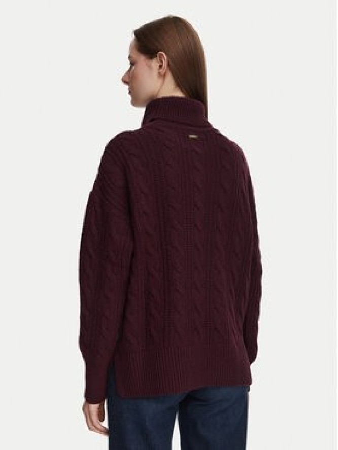 Barbour Golf Agatha LKN1803RE91 Fioletowy Relaxed Fit