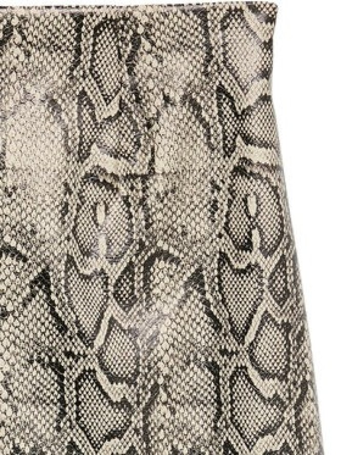 Vero Moda Spódnica z imitacji skóry Nelly 10336982 Beżowy Slim Fit