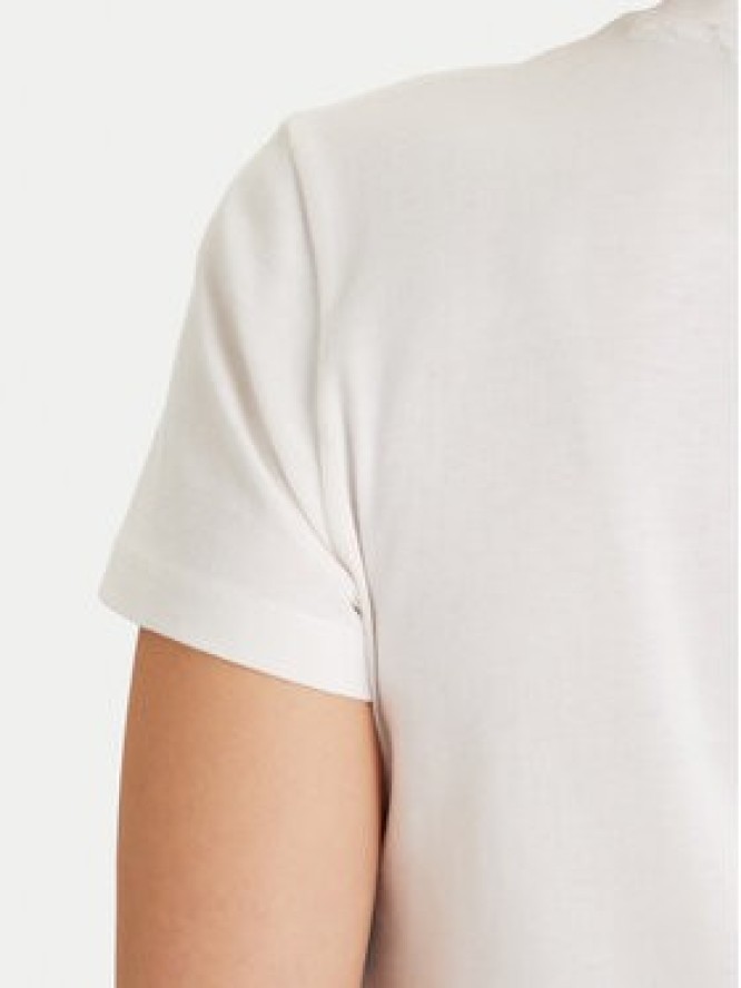 Tommy Jeans T-Shirt Party Flag DW0DW21965 Écru Regular Fit