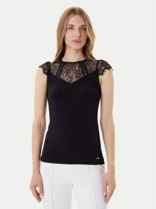Morgan Bluzka 232-DGIULIA Czarny Slim Fit
