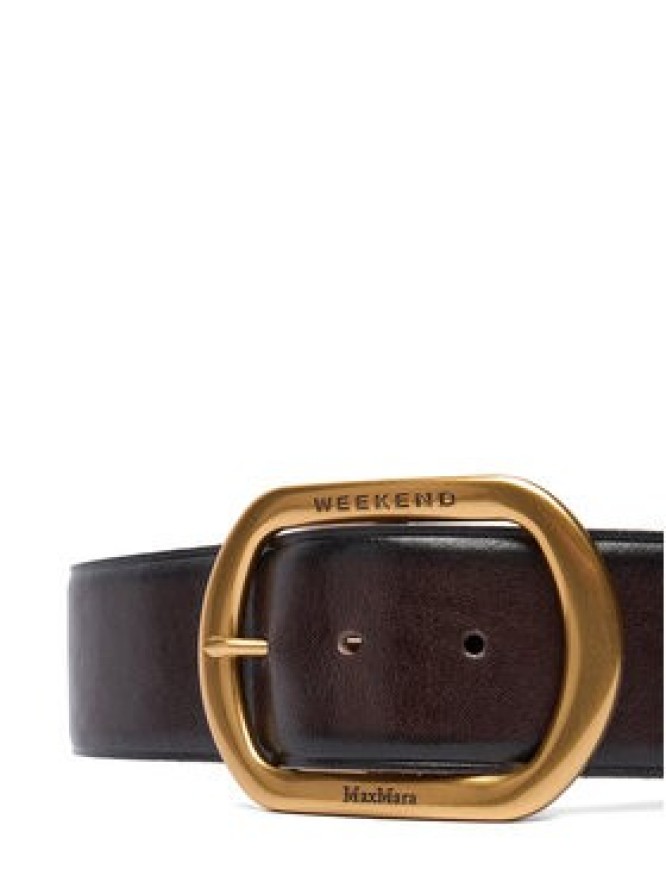 Weekend Max Mara Pasek Damski Clavier 2525506025600 Brązowy