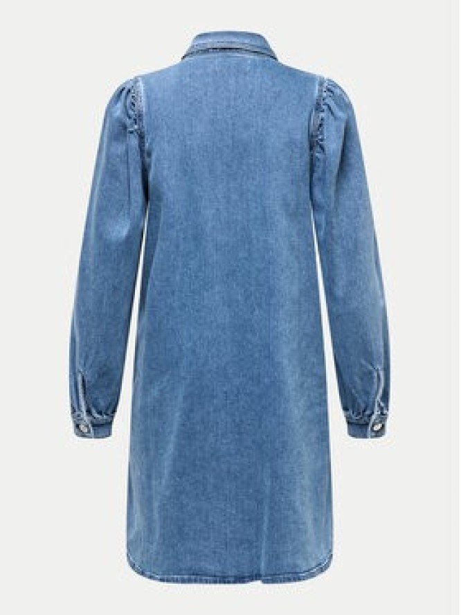 ONLY Sukienka jeansowa Alma 15345570 Niebieski Regular Fit