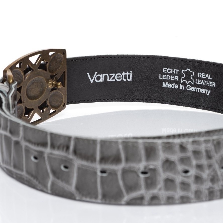 DAMSKI PASEK VANZETTI PASEK SKÓRZANY SOPO-VAN902 770 40mm Ledergürtel Q. 6186(6250)