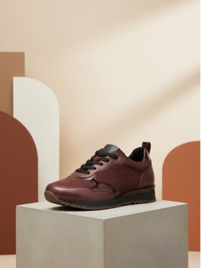 Lasocki Sneakersy CEO-WI23-GOLD-07 Bordowy