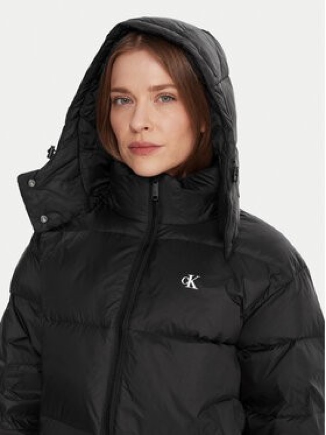 Calvin Klein Jeans Kurtka puchowa Essential LV047D501G Czarny Relaxed Fit