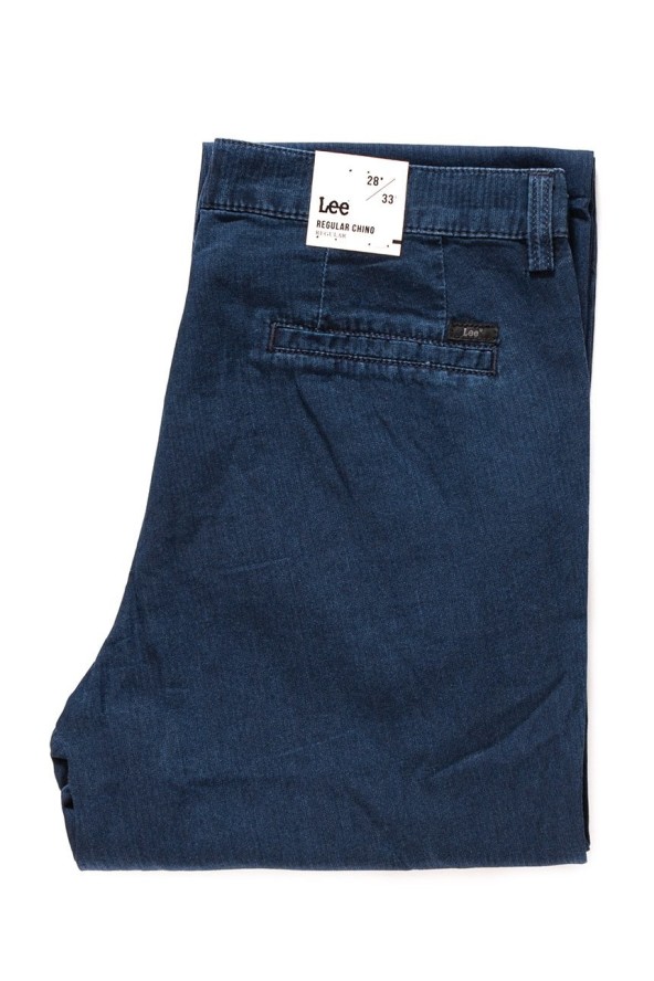 SPODNIE LEE DAMSKIE REGULAR CHINO L30OJVMB 112106551