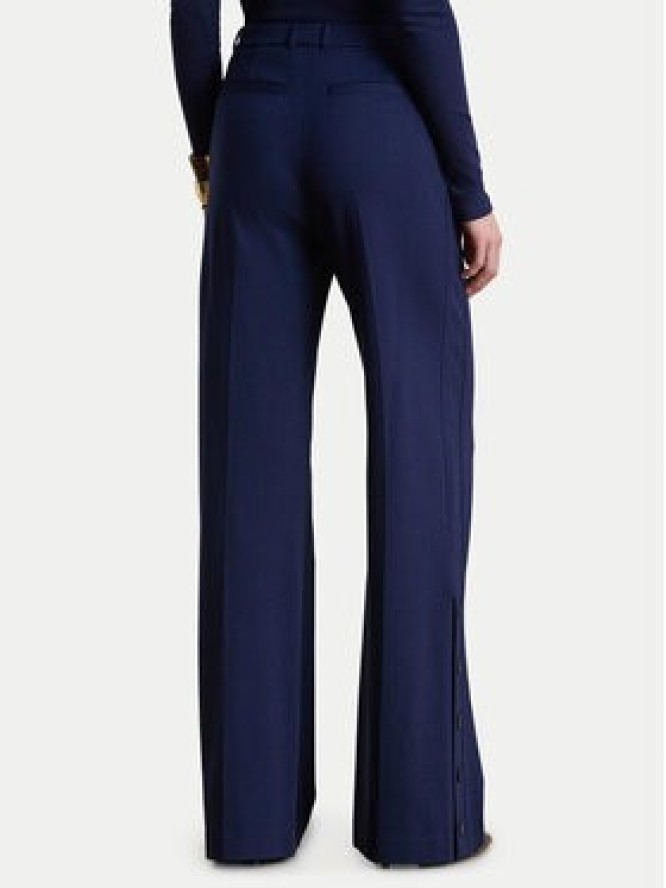 LAUREN RALPH LAUREN Spodnie materiałowe 200P09084001 Granatowy Wide Leg