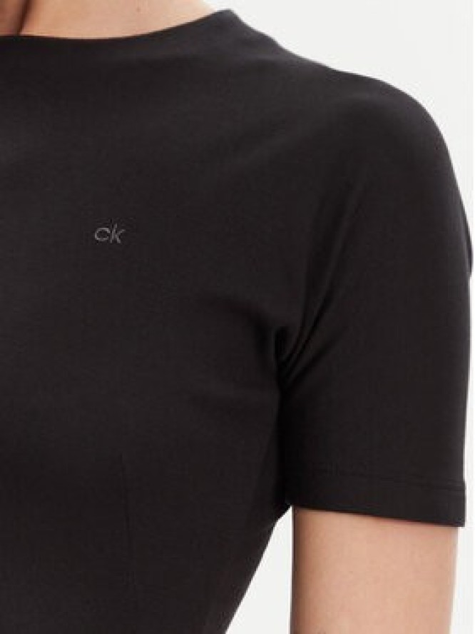 Calvin Klein Sukienka codzienna K20K208299 Czarny Slim Fit