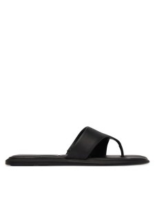 Calvin Klein Japonki Leather Toe Post Sandals HW0HW02866 Czarny