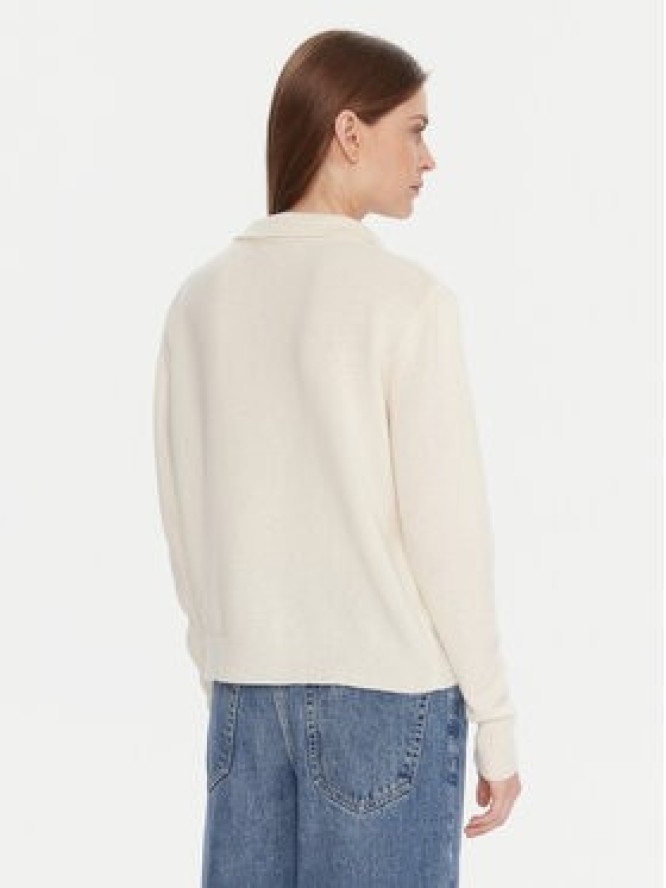 Kontatto Sweter 3M0977C Écru Regular Fit