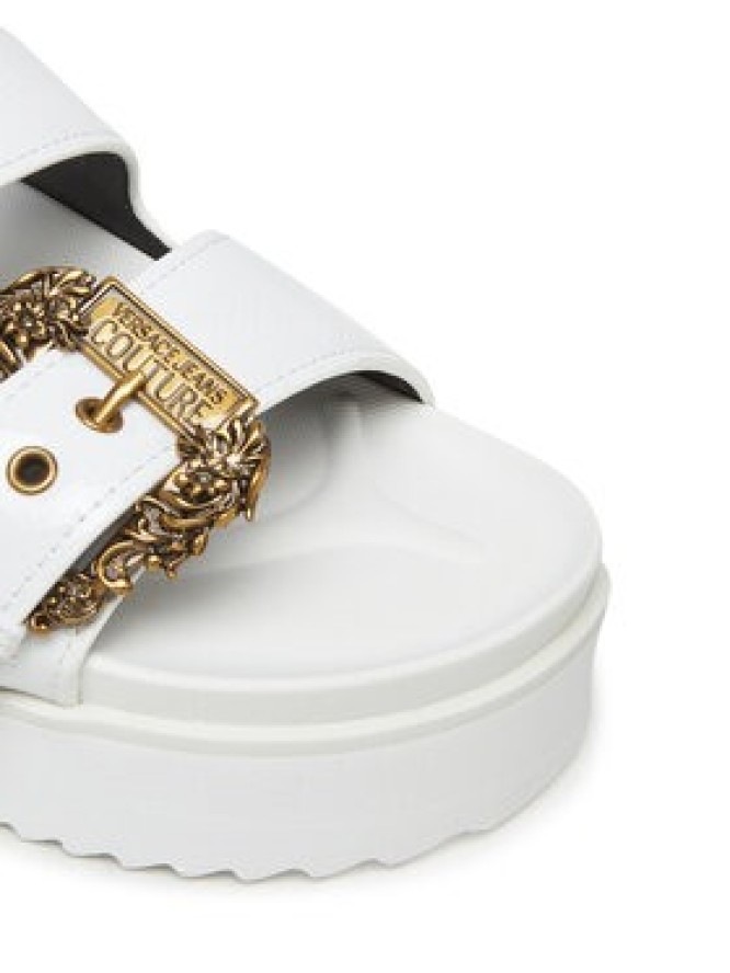 Versace Jeans Couture Klapki 78VA3SM1 Biały