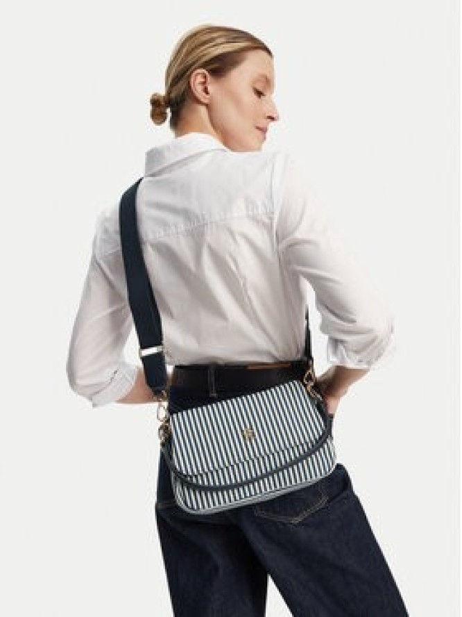 Tommy Hilfiger Torebka Poppy Summer Conv. Crossover AW0AW17166 Granatowy