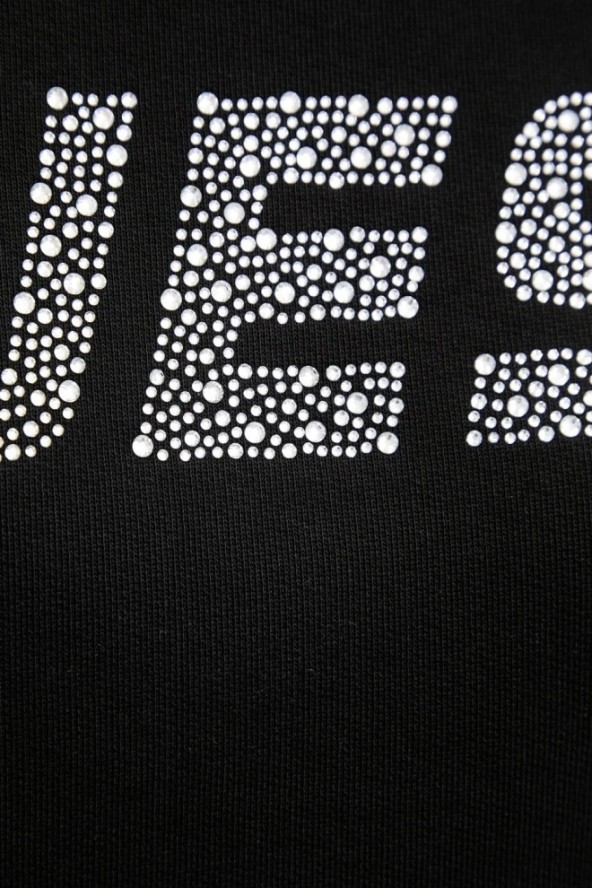 GUESS Czarna damska bluza Primula, Rozmiar XL