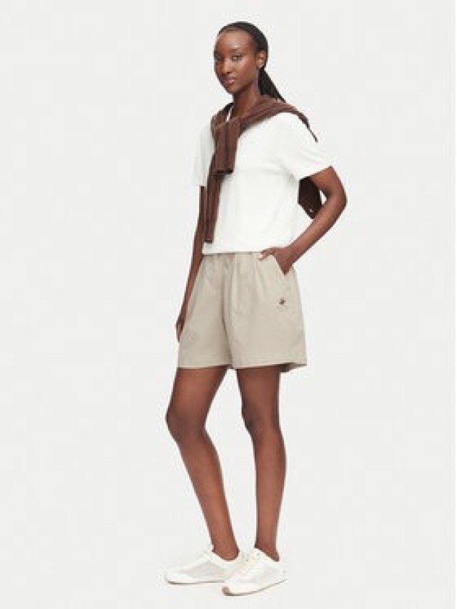 Beverly Hills Polo Club Szorty materiałowe P-SS26W-B576580 Beżowy Regular Fit