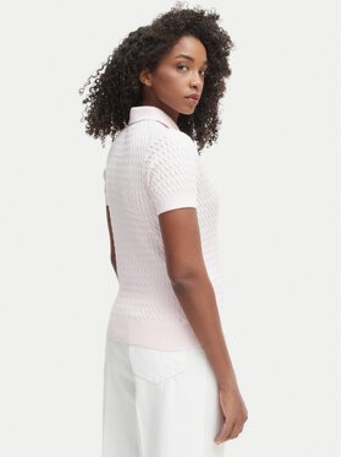 Tommy Hilfiger Sweter WW0WW41474 Różowy Regular Fit