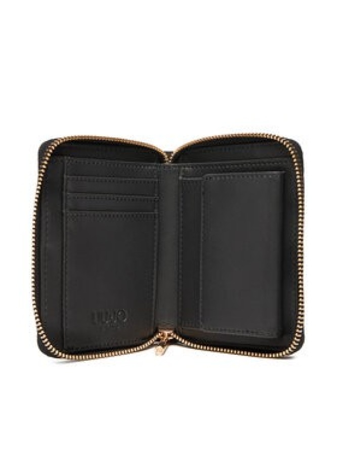 Liu Jo Portfel Ecs M Zip Around AF5156 E0538 Czarny