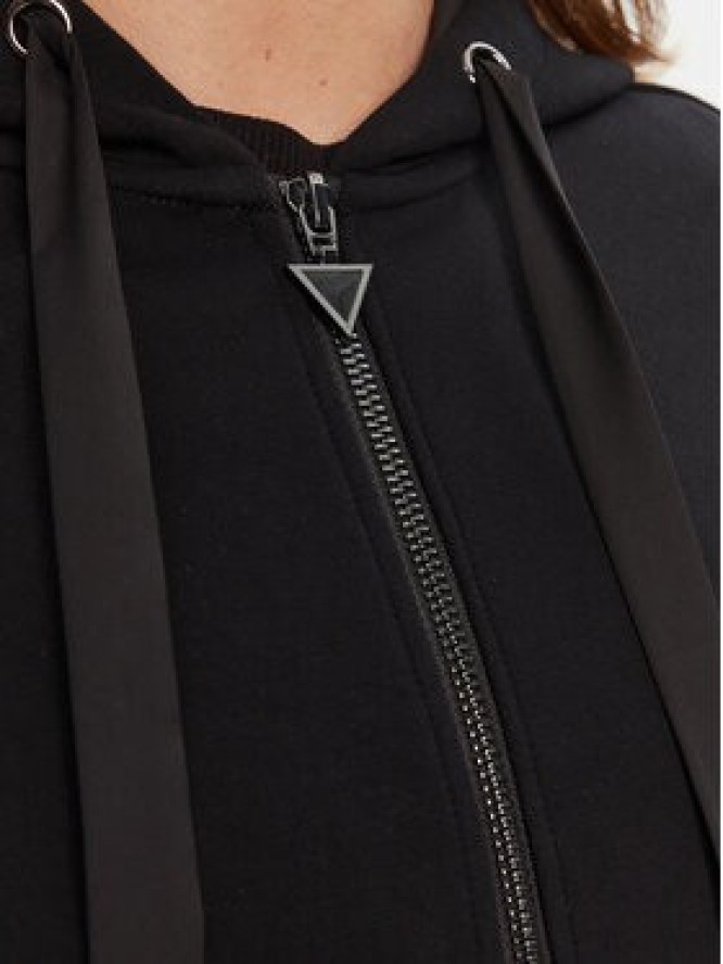 Guess Bluza W5YQ05 KBYE2 Czarny Regular Fit