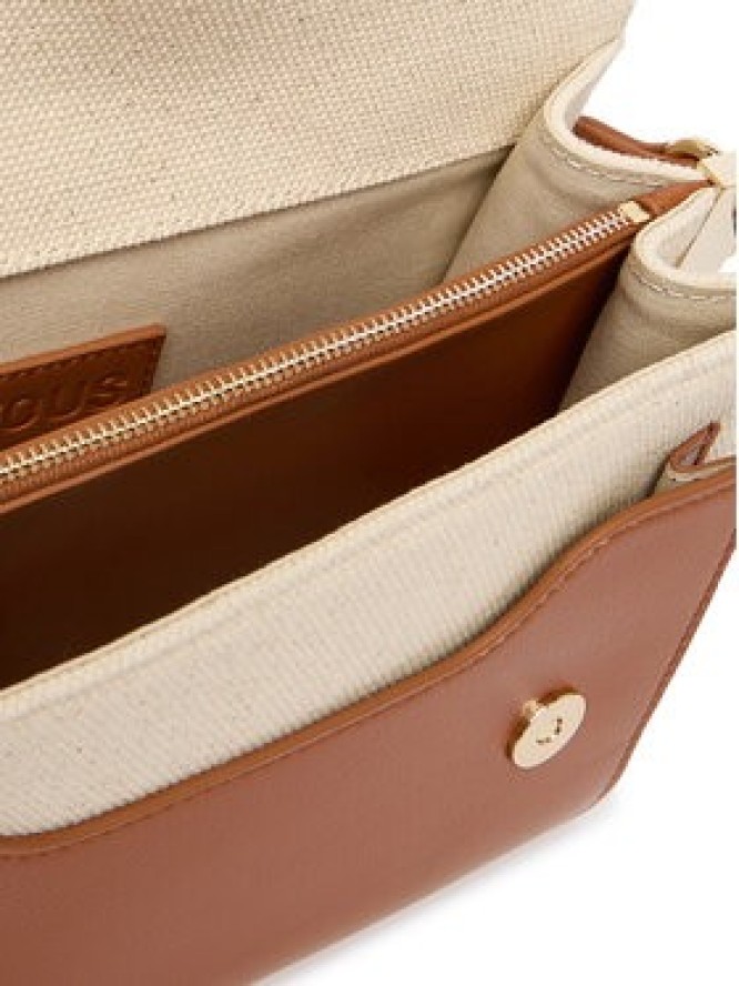 TOUS Torebka BANDOLERA M. AUDREE CANVAS 2002202743 Brązowy