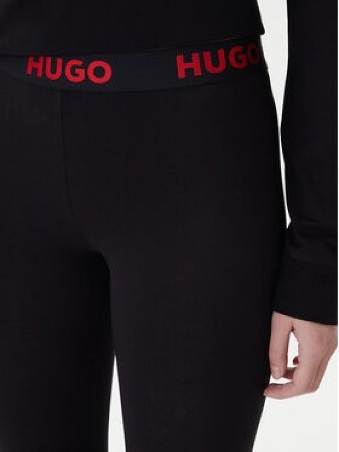 Hugo Legginsy 50495304 Czarny Skinny Fit