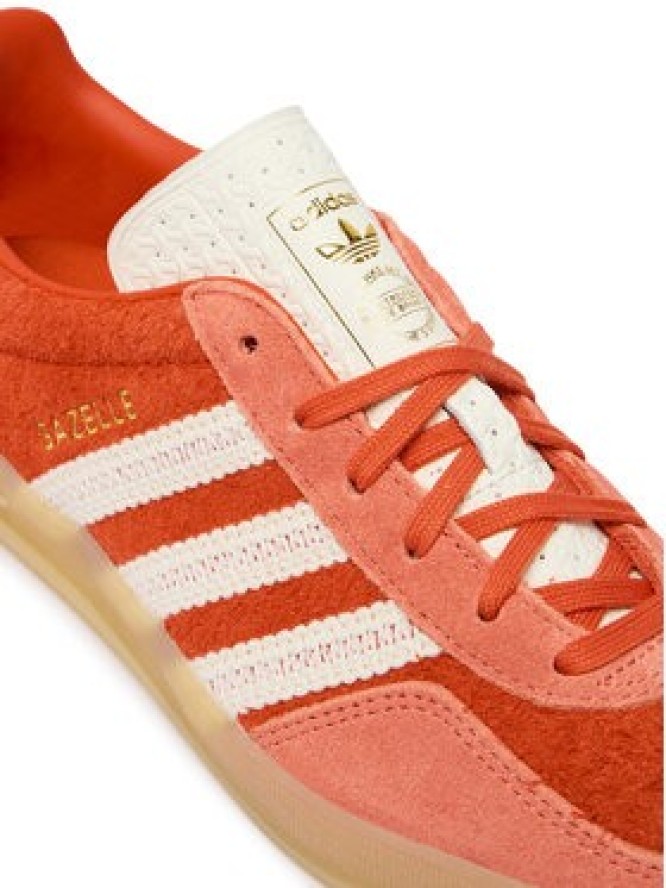 adidas Sneakersy Gazelle Indoor KI7169 Pomarańczowy
