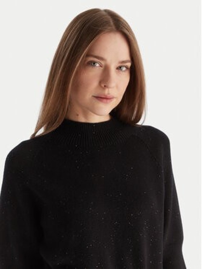 Kontatto Sweter 3M0903C Czarny Regular Fit