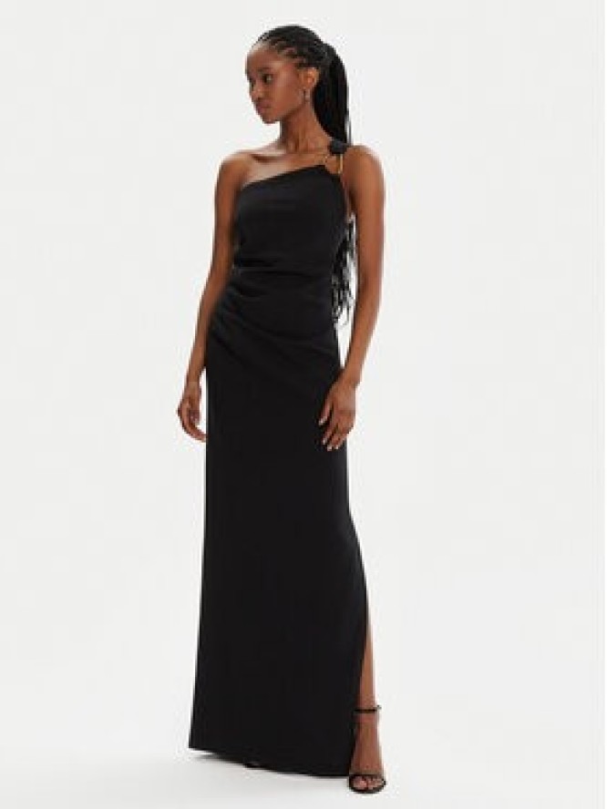 KAOS Sukienka wieczorowa RP1CO080 Czarny Regular Fit