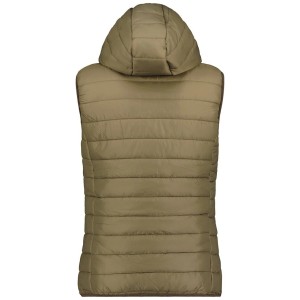 Bezrękawnik Geographical Norway VATIKA HOOD EO GIRL 233 brązowy dla dziweczynki