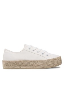 DeeZee Espadryle WS19130-3 Biały